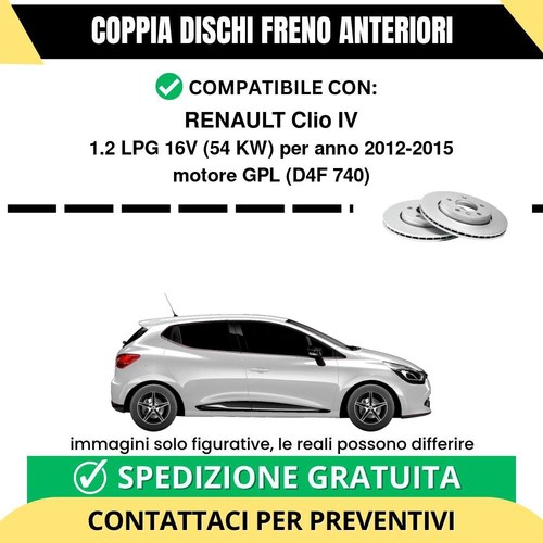 Coppia dischi freno anteriori - coppia,